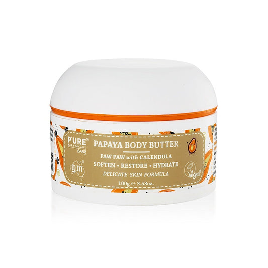 P'URE Papayacare Baby Papaya Body Butter (Calendula with Paw Paw) 100g
