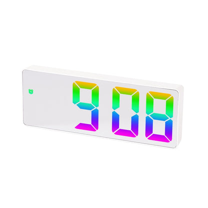 Digital Color Fonts LED Alarm Clock