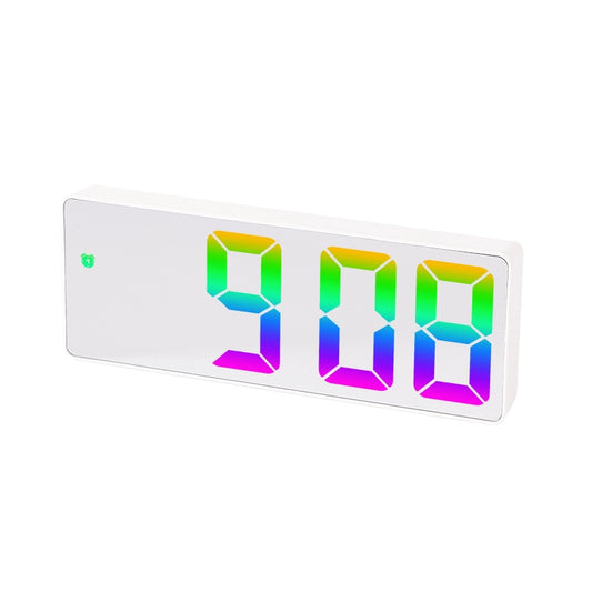 Digital Color Fonts LED Alarm Clock