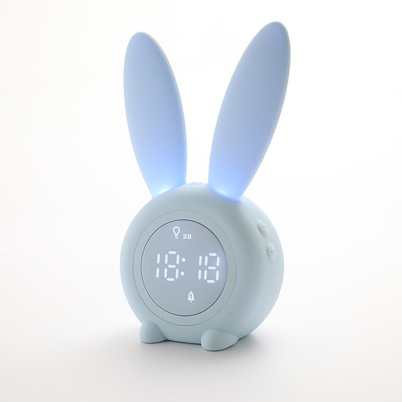 Cute Cartoon Rechargeable Luminous Digital Clock