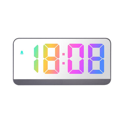 Digital Color Fonts LED Alarm Clock