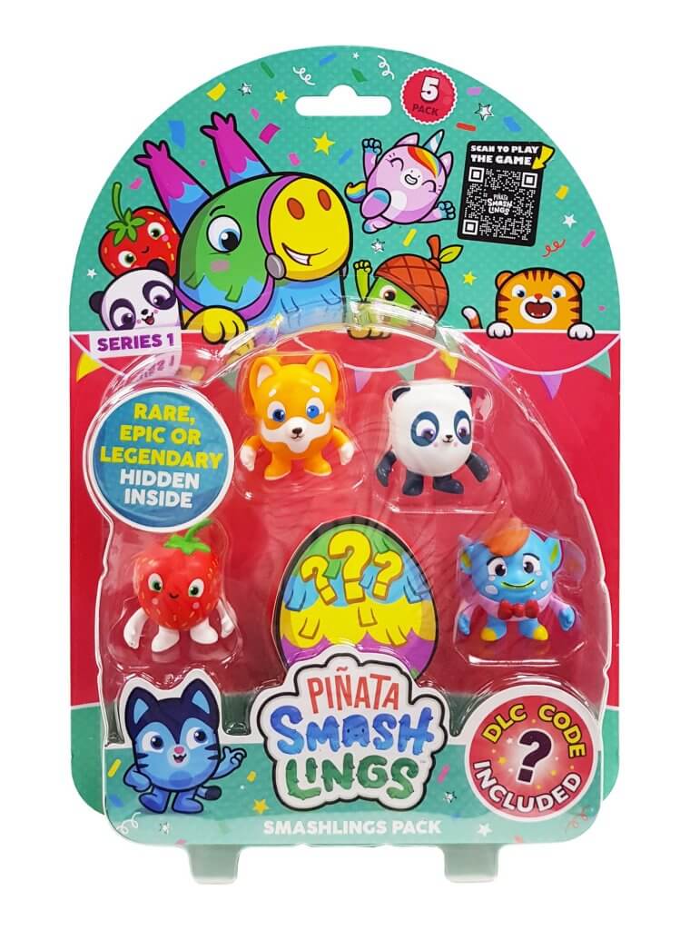 PIÑATA SMASHLINGS 5 Figure Packs