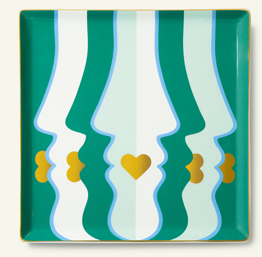 El Beso Ceramic Tray