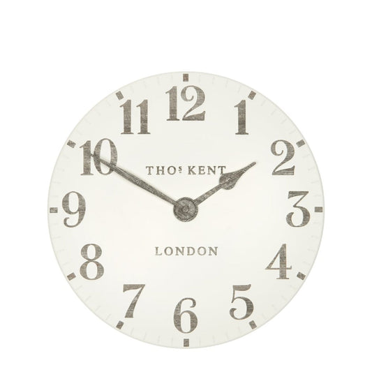 Thomas Kent 20" Arabic Wall Clock Limestone
