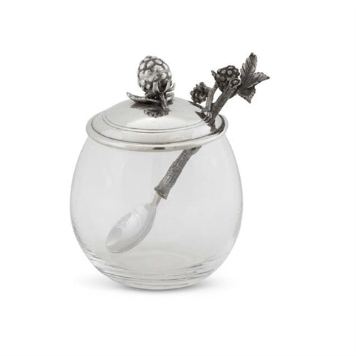 Vagabond House Blackberry Jam Jar with Spoon