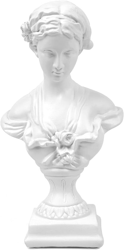 12.5in Greek Statue of Diana, Classic Roman Bust Greek Mythology Sculpture