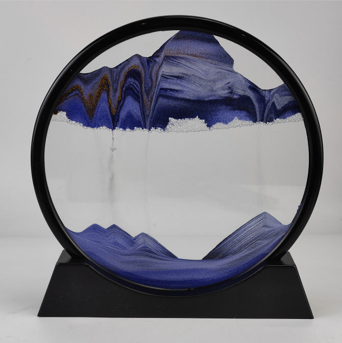 Deep Sea Moving Sand Art Violet Moving Sand Art Gift Unzip the Ornament Gift for Birthday Gift