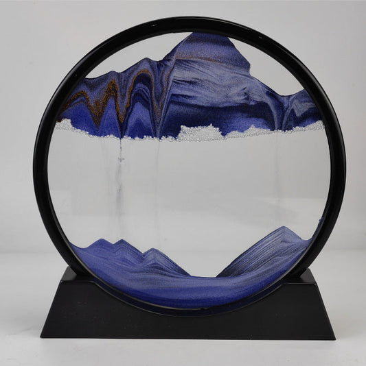 Deep Sea Moving Sand Art Violet Moving Sand Art Gift Unzip the Ornament Gift for Birthday Gift
