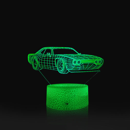 Car Gift 3D Car Sketch Night Light Super Car Truck Motorcycle 3D Photo Lamp Lamp Gift for Him Birthday Gift for Boyfriend