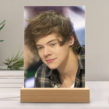 Harry Styles Lamp Classic Celebrity Night Light Restless Hearts by Harry Styles Lamp