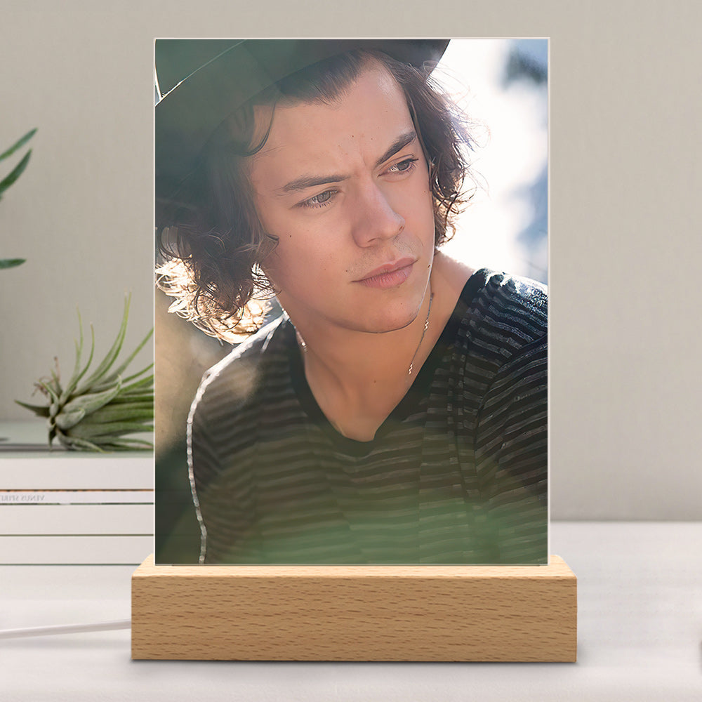 Harry Styles Lamp Classic Celebrity Night Light Dunkirk by Harry Styles Lamp
