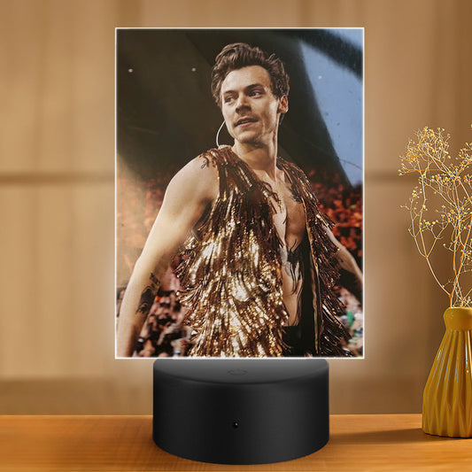 Harry Styles Lamp Classic Celebrity Night Light Love on Tour by Harry Styles Lamp