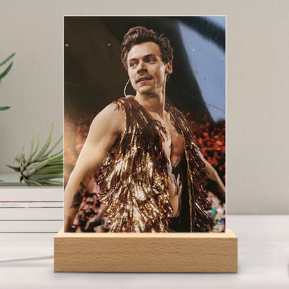 Harry Styles Lamp Classic Celebrity Night Light Love on Tour by Harry Styles Lamp