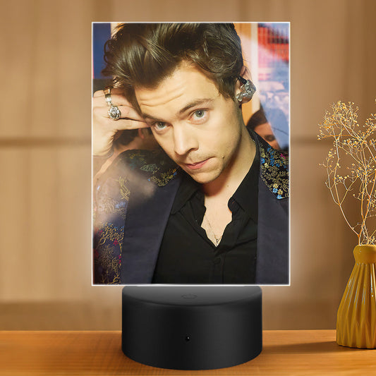 Harry Styles Lamp Classic Celebrity Night Light Late Late Show by Harry Styles Lamp