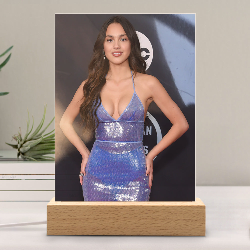 Olivia Rodrigo Lamp Classic Celebrity Night Light High School Musical by Olivia Rodrigo Lamp