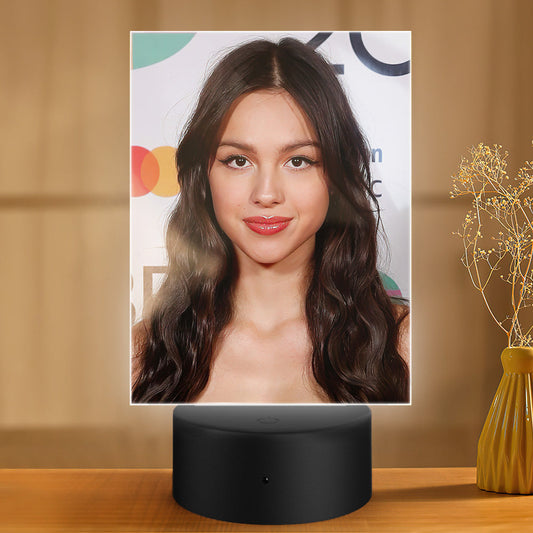 Olivia Rodrigo Lamp Classic Celebrity Night Light Promote Vaccines by Olivia Rodrigo Lamp