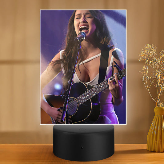 Olivia Rodrigo Lamp Classic Celebrity Night Light Tour by Olivia Rodrigo Lamp