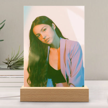 Olivia Rodrigo Lamp Classic Celebrity Night Light Pop Star by Olivia Rodrigo Lamp