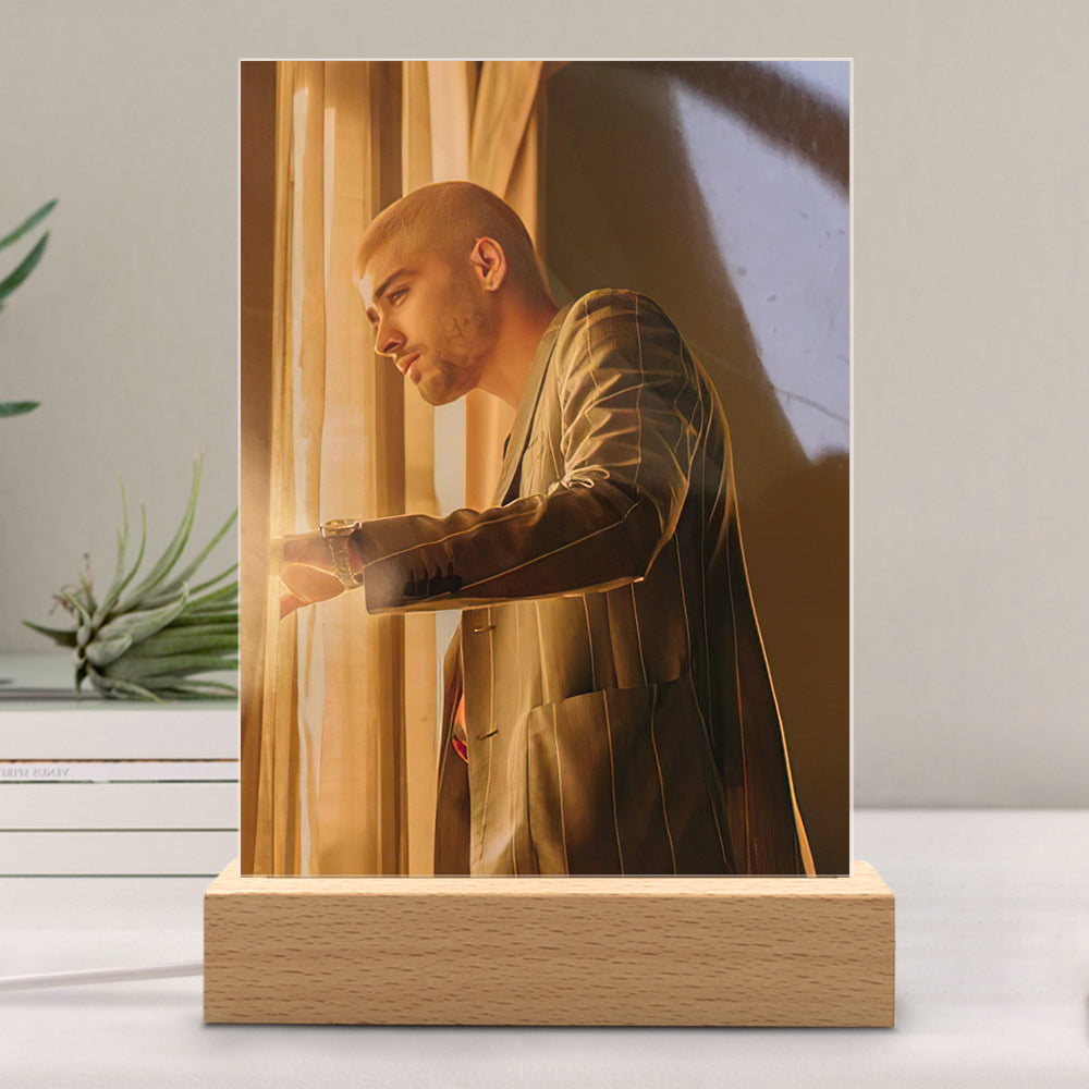 Zayn Malik Lamp Classic Celebrity Night Light Dusk Till Dawn by Zayn Malik Lamp