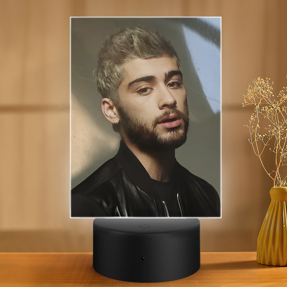 Zayn Malik Lamp Classic Celebrity Night Light He Is a Cool Adult by Zayn Malik Lamp