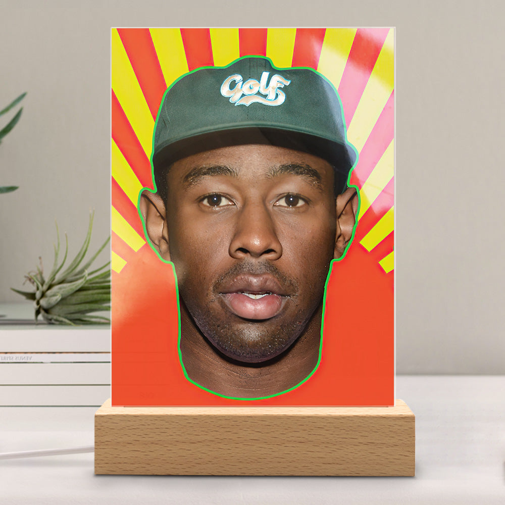 Tyler The Creator Lamp Classic Celebrity Night Light The Low-Key MVP of 2015 by Tyler The Creator Lamp