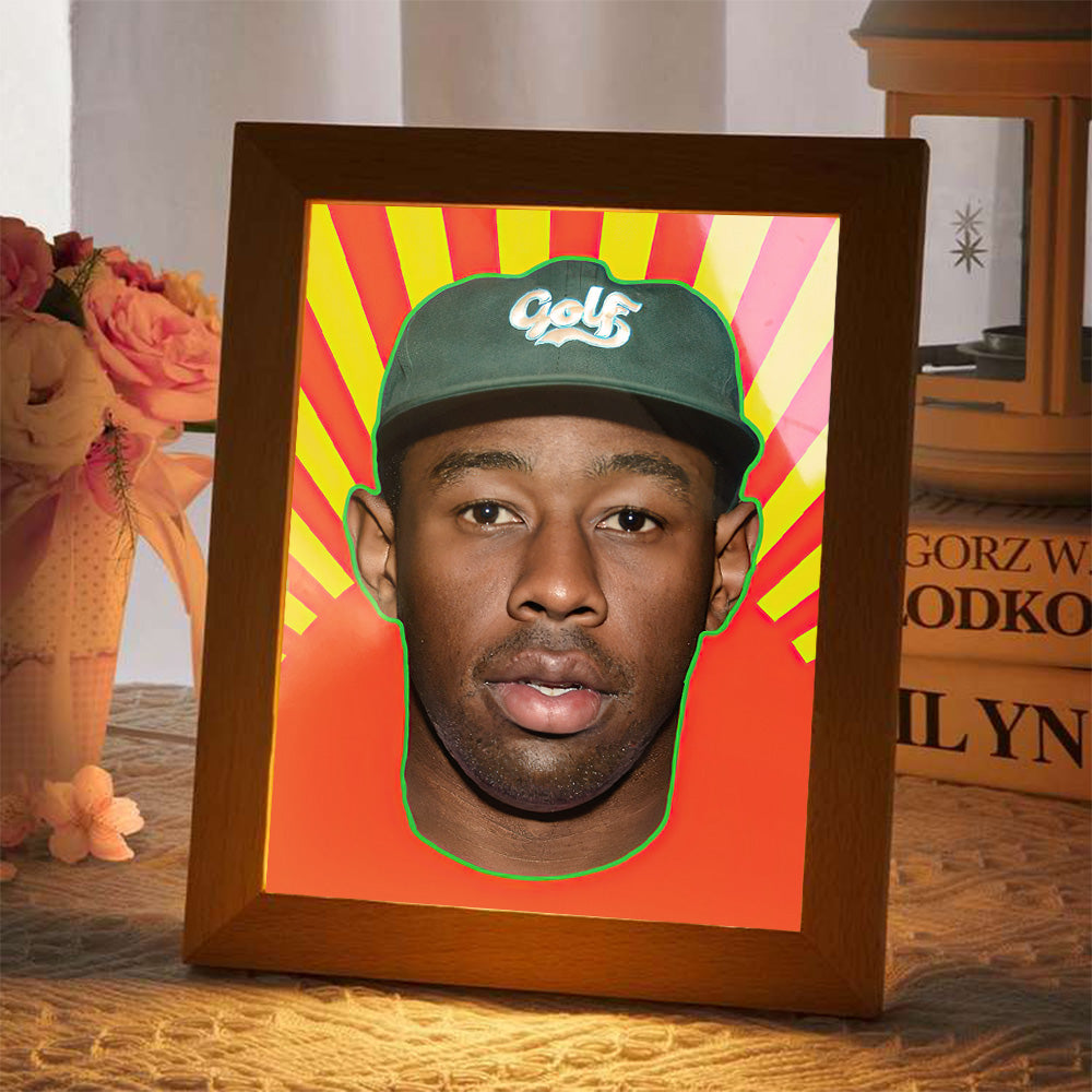 Tyler The Creator Lamp Classic Celebrity Night Light The Low-Key MVP of 2015 by Tyler The Creator Lamp