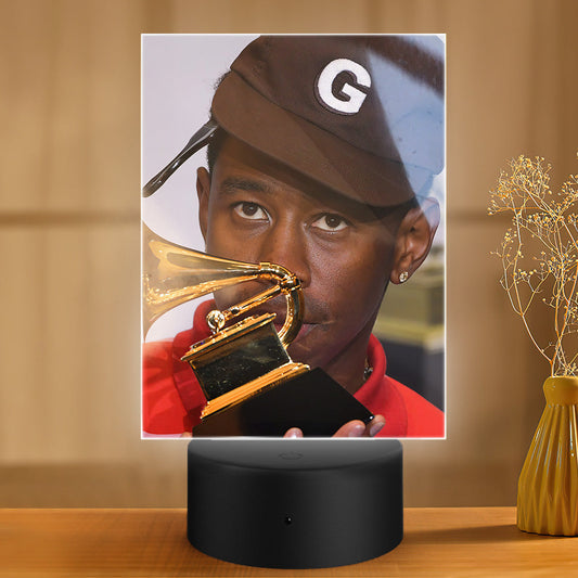 Tyler The Creator Lamp Classic Celebrity Night Light Grammy Win by Tyler The Creator Lamp