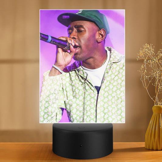 Tyler The Creator Lamp Classic Celebrity Night Light Co-Headlining Tour by Tyler The Creator Lamp