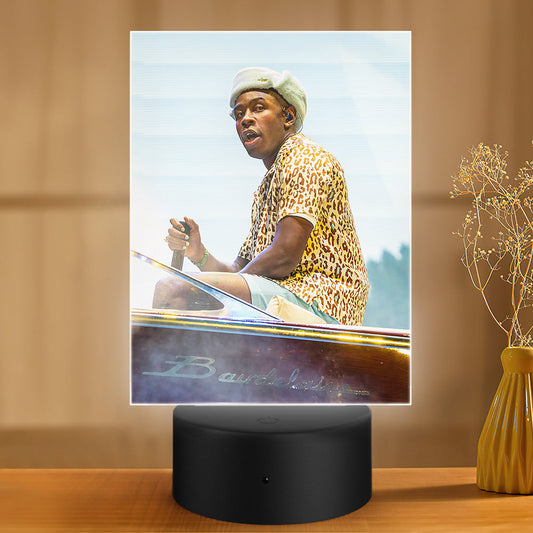 Tyler The Creator Lamp Classic Celebrity Night Light Call Me If You Get Lost by Tyler The Creator Lamp