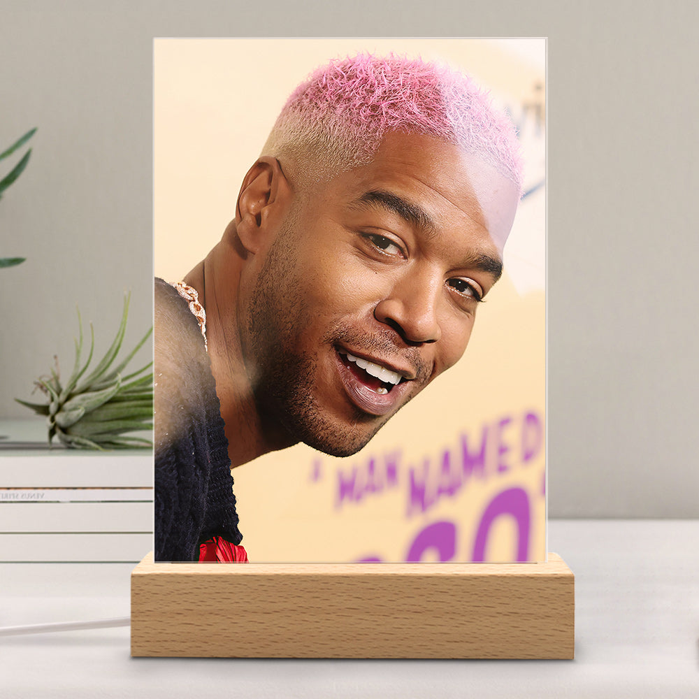 Kid Cudi Lamp Classic Celebrity Night Light Don't Look Up by Kid Cudi Lamp