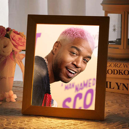 Kid Cudi Lamp Classic Celebrity Night Light Don't Look Up by Kid Cudi Lamp