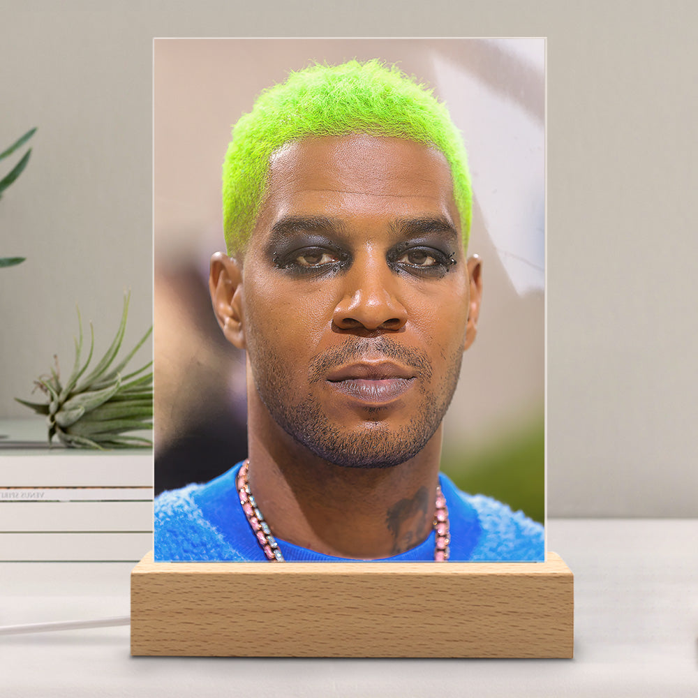 Kid Cudi Lamp Classic Celebrity Night Light New Documentary "A Man Named Scott" by Kid Cudi Lamp