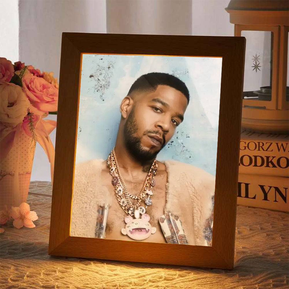 Kid Cudi Lamp Classic Celebrity Night Light The Chosen by Kid Cudi Lamp