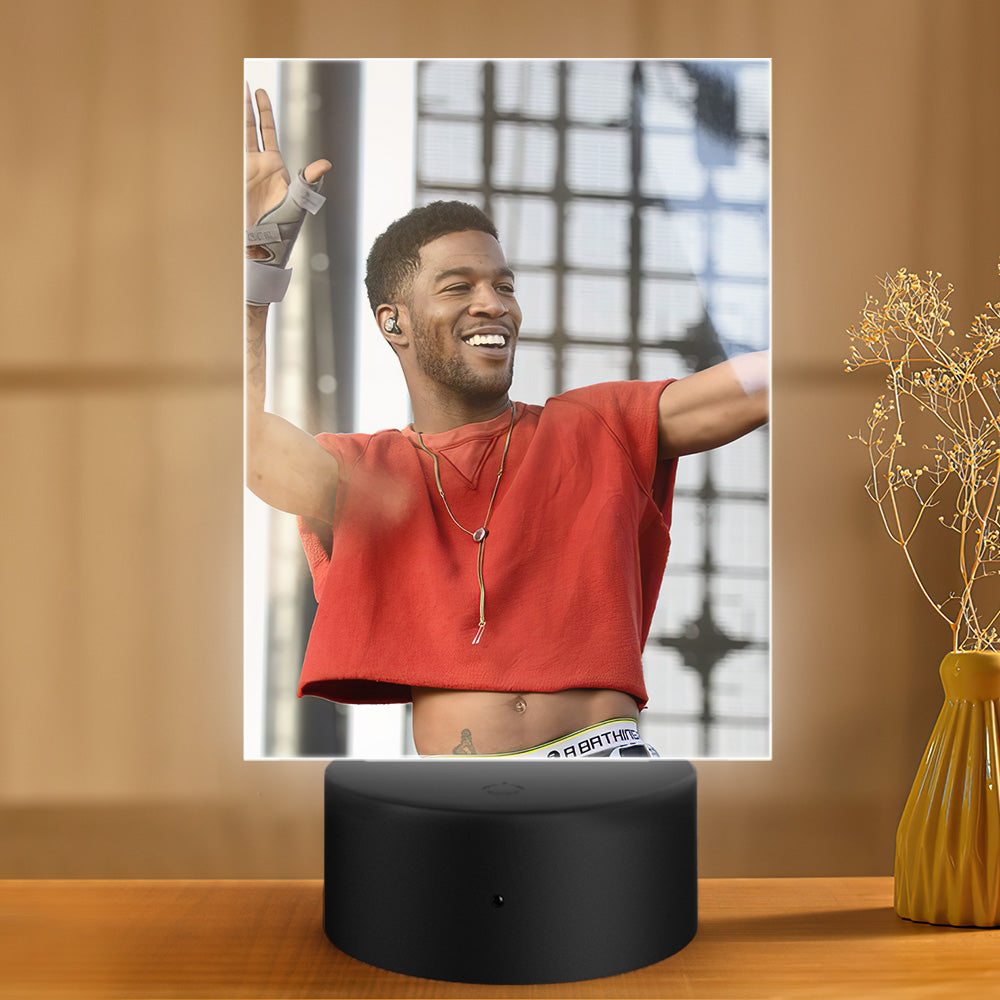 Kid Cudi Lamp Classic Celebrity Night Light Coachella Valley Music and Arts Festival by Kid Cudi Lamp