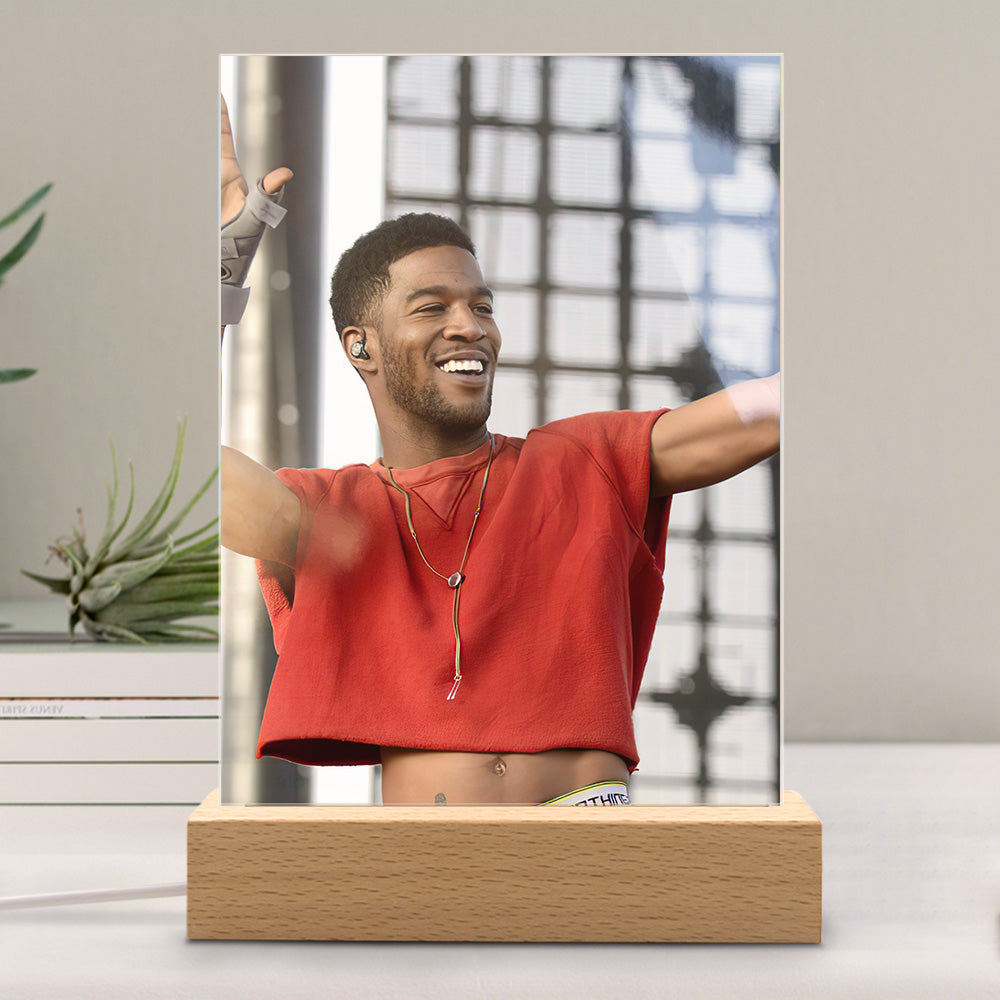 Kid Cudi Lamp Classic Celebrity Night Light Coachella Valley Music and Arts Festival by Kid Cudi Lamp