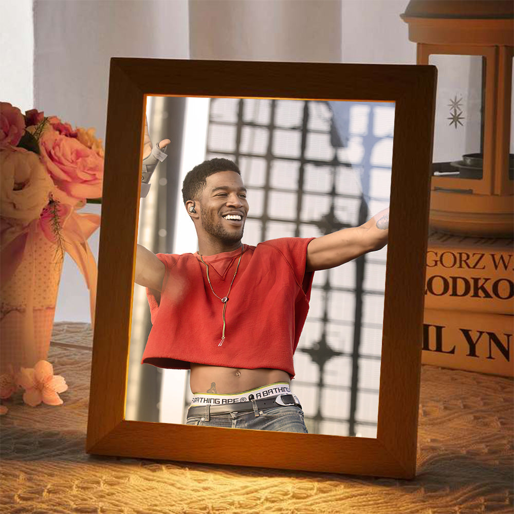 Kid Cudi Lamp Classic Celebrity Night Light Coachella Valley Music and Arts Festival by Kid Cudi Lamp