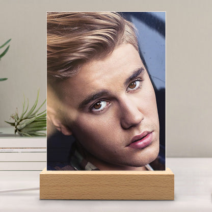 Justin Bieber Lamp Classic Celebrity Night Light Boyfriend by Justin Bieber Lamp