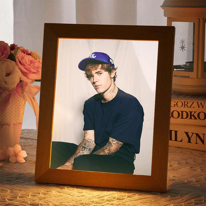 Justin Bieber Lamp Classic Celebrity Night Light Lonely by Justin Bieber Lamp