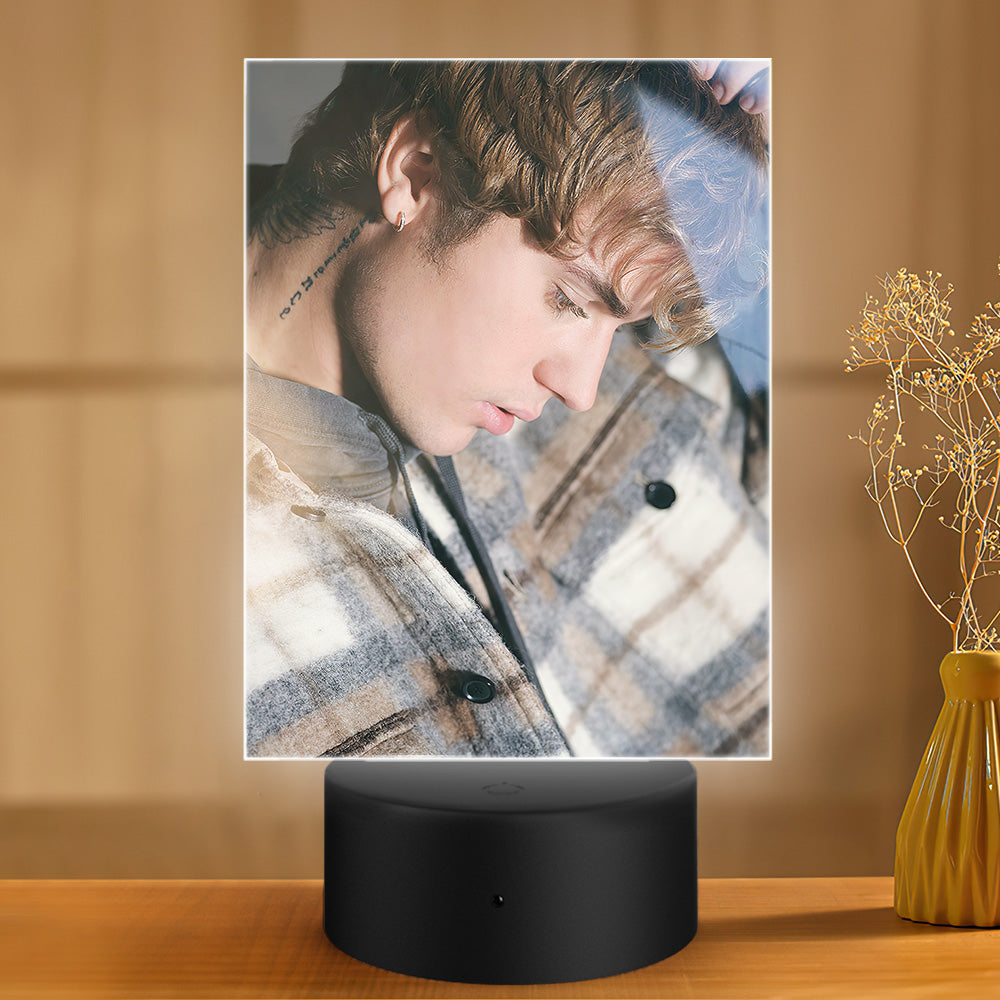 Justin Bieber Lamp Classic Celebrity Night Light Justin Bieber by Justin Bieber Lamp