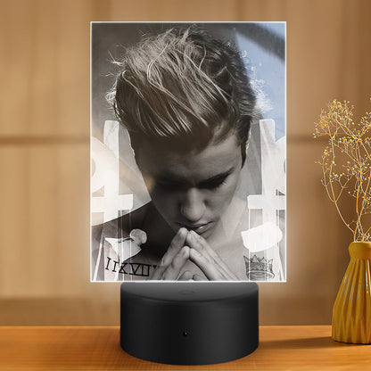 Justin Bieber Lamp Classic Celebrity Night Light Purpose by Justin Bieber Lamp