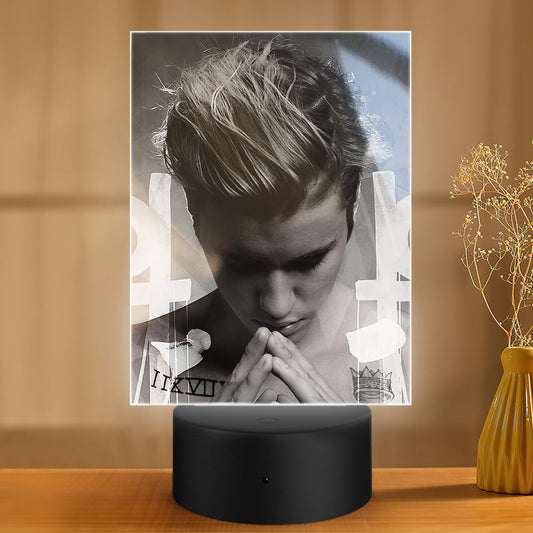 Justin Bieber Lamp Classic Celebrity Night Light Purpose by Justin Bieber Lamp