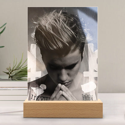 Justin Bieber Lamp Classic Celebrity Night Light Purpose by Justin Bieber Lamp