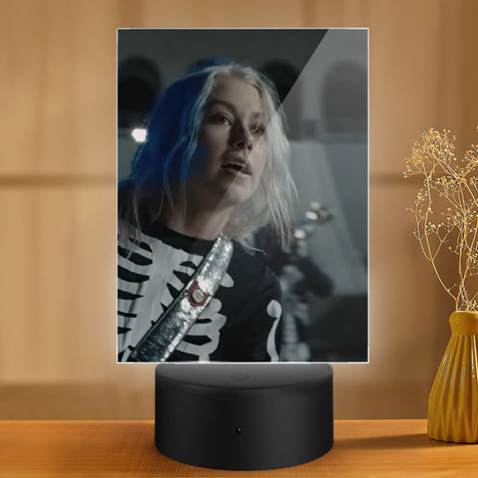 Phoebe Bridgers Lamp Classic Celebrity Night Light I Know The End by Phoebe Bridgers Lamp with Plastic Base