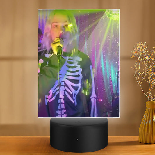 Phoebe Bridgers Lamp Classic Celebrity Night Light Kyoto by Phoebe Bridgers Lamp with Plastic Base