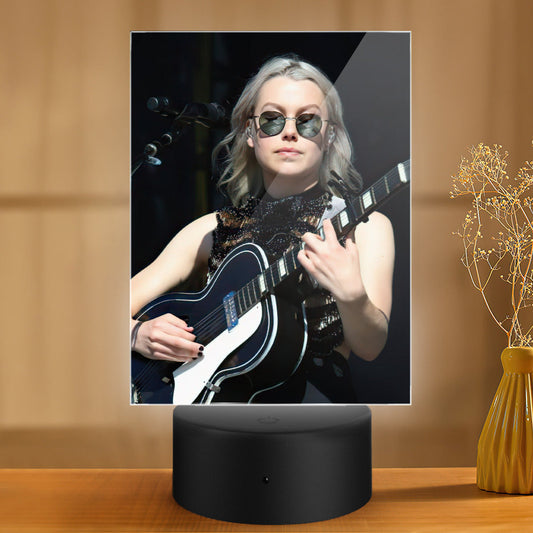 Phoebe Bridgers Lamp Classic Celebrity Night Light Mr Brightside by Phoebe Bridgers Lamp with Plastic Base