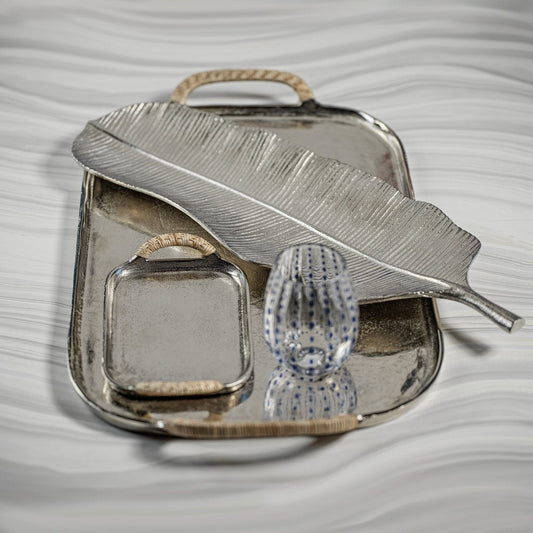 Aluminum Banana Leaf Tray