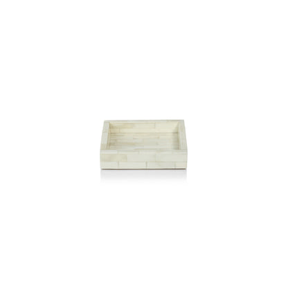 Maha White Bone Inlay Tray