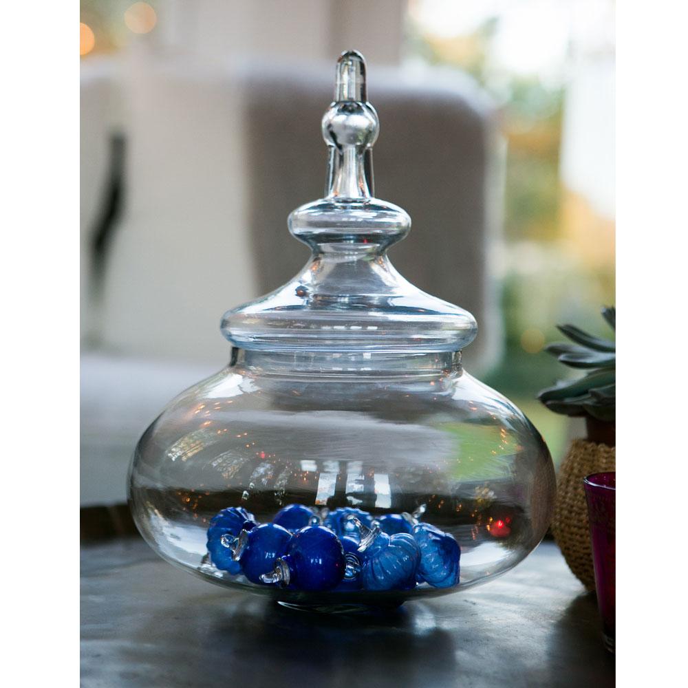 Saffron Glass Apothecary Jar