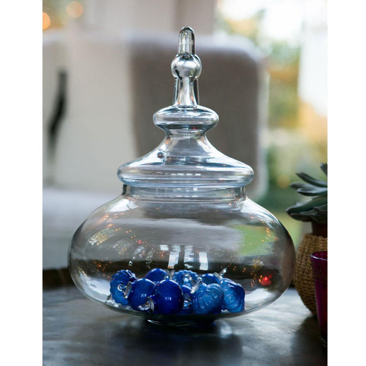 Saffron Glass Apothecary Jar