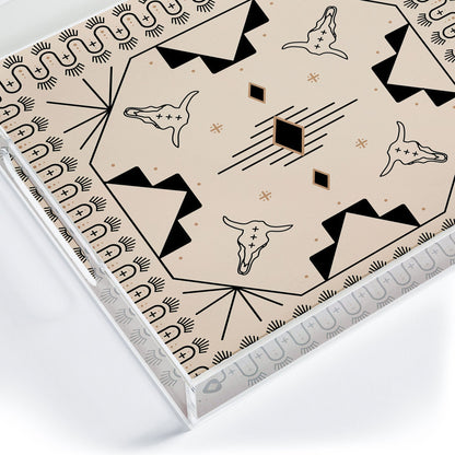 Lost Desert Tile Acrylic Tray (DS) DD